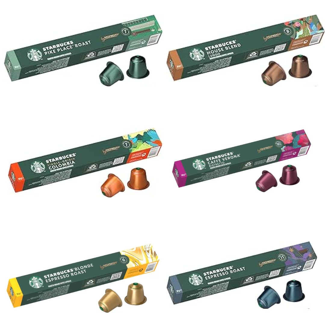 

Кофе 6 видов 60 капсул с оригинальной бумажной салфеткой