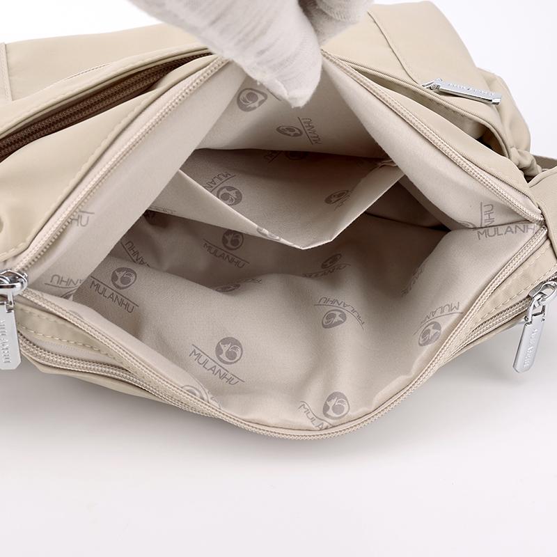 Women's Bag Large-capacity Commuter Bag Multi-layer One-shoulder Sling Dumpling Bag