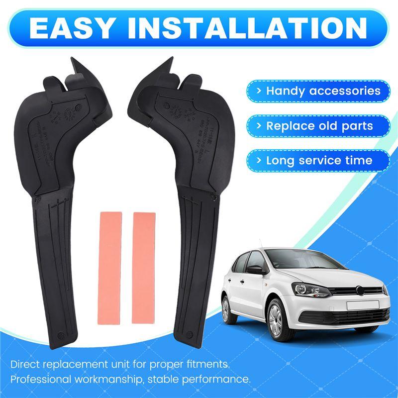 G9-Car Front Windshield Wiper Side Cowl Fender Water Deflector Cover 6R0819447B 6B0819448B For VW Polo 2011-2018