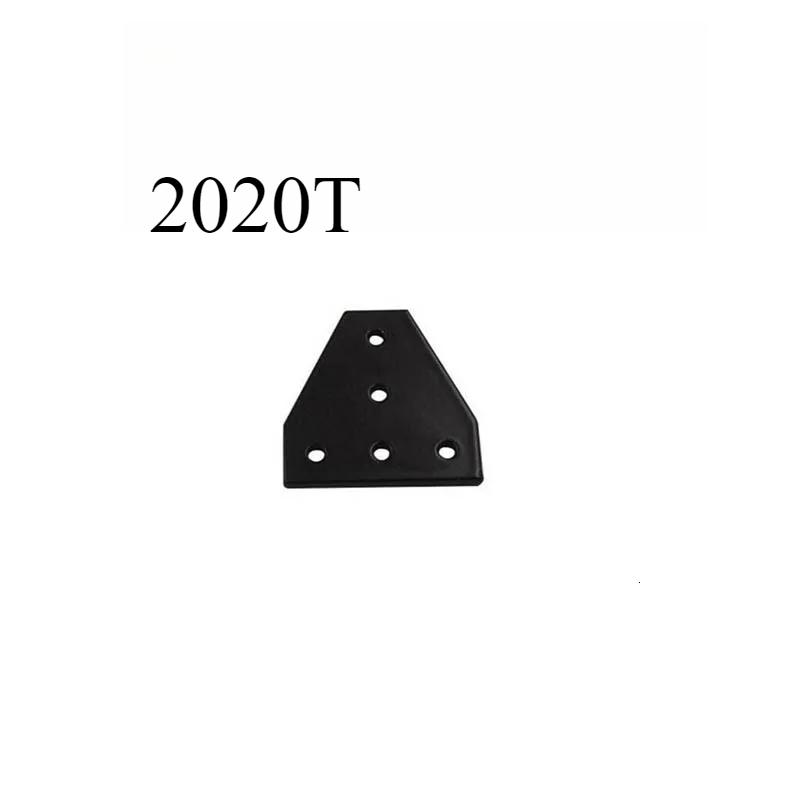 

1 шт. T/L-образная 5-отверстная соединительная пластина для углового кронштейна для соединения алюминиевого профиля 2020 3030 4040