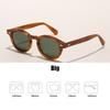Retro Johnny Depp Sunglasses Men Women Polarized Sun Glasses Brand Vintage Acetate Frame For Male Eyeglasses Eyewear