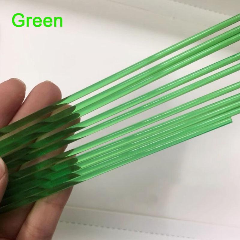 Diámetro 3-20 mm Varillas Acrílicas de Colores Varilla de Soporte Varilla de Plexiglás para Bricolaje Material para Maquetas Arquitectónicas Accesorios Longitud 495 mm