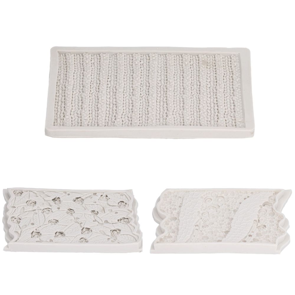 Flexible Non-Stick Fondant Cake Decorating Mold Sugar Craft Mold Soap Resin Clay Crafting