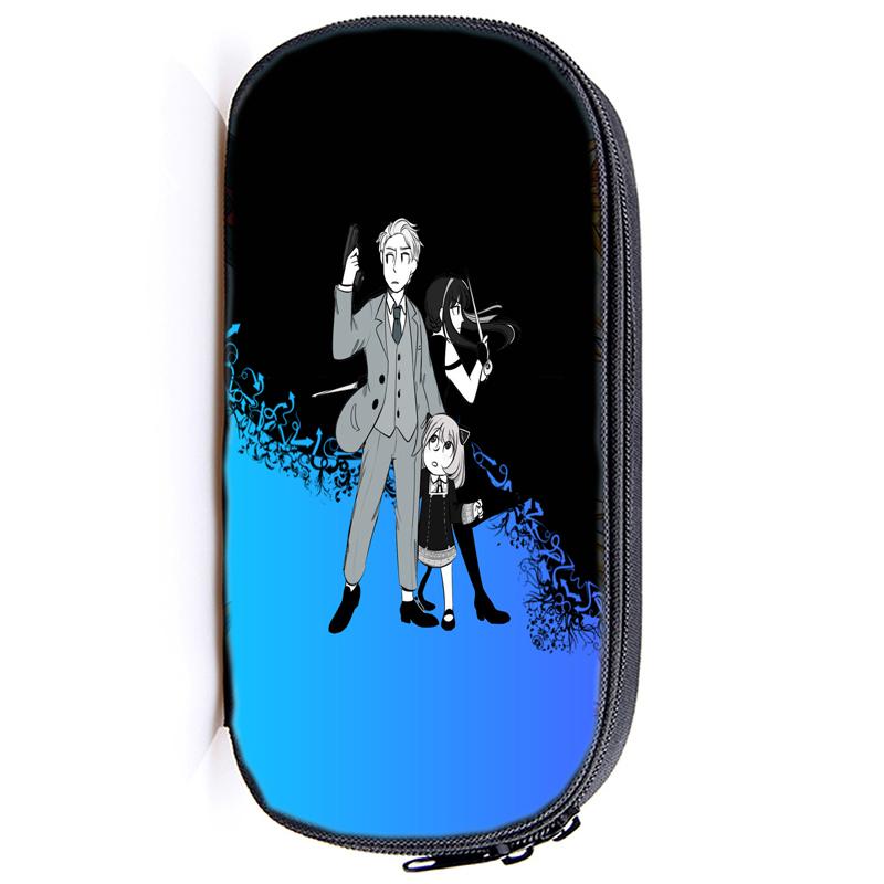 Spy X Family Pencil Case Anya Forger Multifunction Pencil Pouch School Supplies Pen Case Stationery Pencilcase