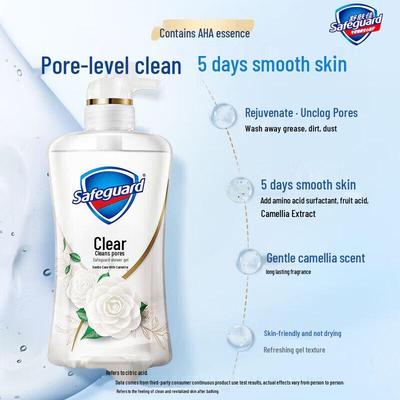 Safeguard Purifying Camellia Body Wash Gel