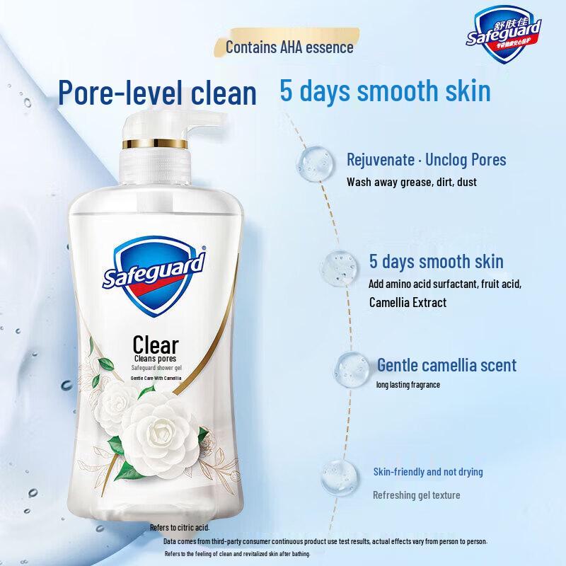 Safeguard Purifying Camellia Body Wash Gel