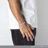 [BANDEL] Bandel String Metallic Bracelet L (19.0cm) White/Gold