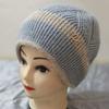 Woolen Hat, Women's Pile Hat, Autumn and Winter Thick Double-layer Warm Knitted Hat