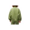Jordan Solid Color High Neck Pullover Cropped Long Sleeve Sweatshirt Women Tops Green FD7222-340