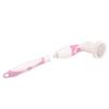 Electric Bath Massage Brush Rotatable Soft Electric Body Scrubber Shower Brush with Long Handle for Shower Exfoliating