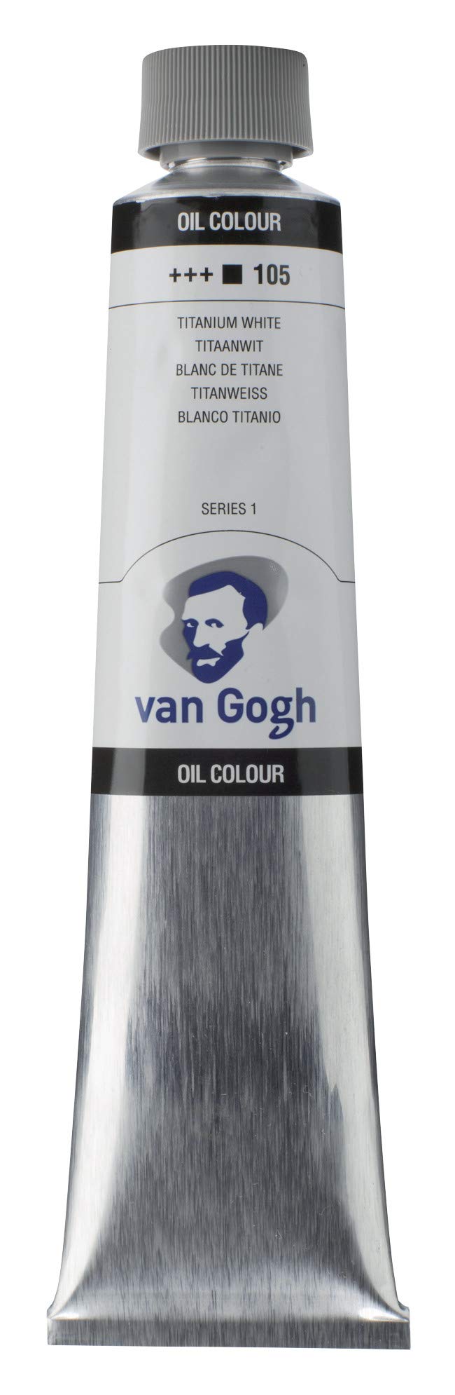 

Talens Van Gogh Oil Paint, Titanium White, T0208-105, 200ml, 411193
