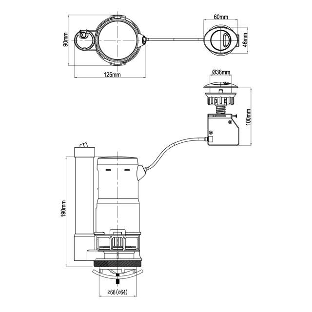 NUCA High Quality Adjustable Type Inlet Valve Plastic Flush Toilet Valves for Toilets Sanitary Ware Fitting Fill Valve