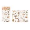 Letter Lover Heat Transfer Stickers: Gentle Time Series Planner DIY Gifts & Decorative Art