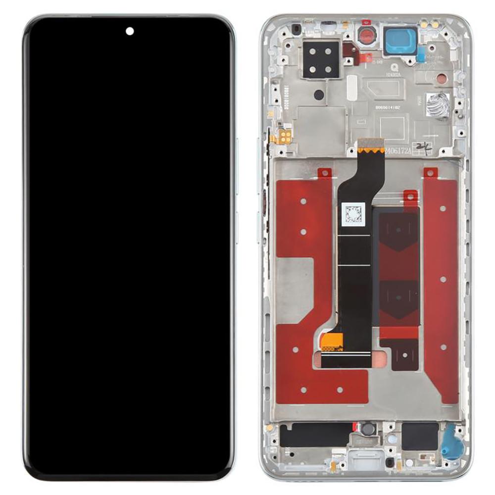 

For Honor 200 5G ELI-AN00,ELI-NX9 OEM Grade S OLED Screen and Digitizer Assembly+Frame (Without Logo) Green