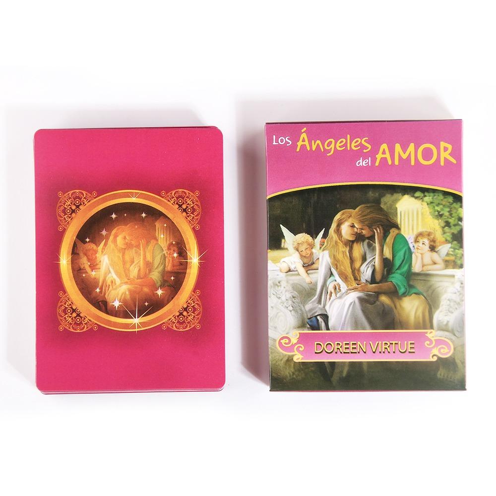 The Romance Angels Oracle Cards A 44 Tarot Spanish Edition 10.4*7.3cm