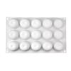 Flexible Baking Molds With 15/12 Fruit Designs Suitable For Chocolate Making Candle Crafting And Dessert Preparation