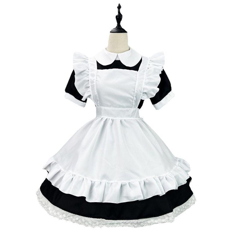 European Size Light Sound Girl Cosplay Costume Alice Lolita Maid Outfit Cosplay Role-Playing Lolita