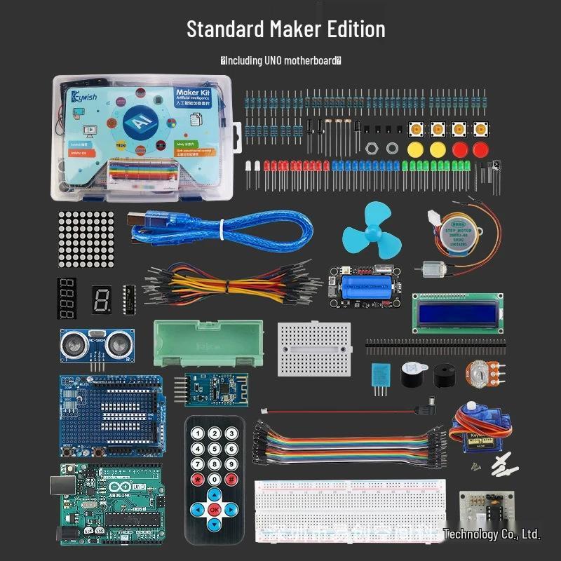 Arduino Uno R3 Beginner's DIY Electronic Kit with Sensor Development Board