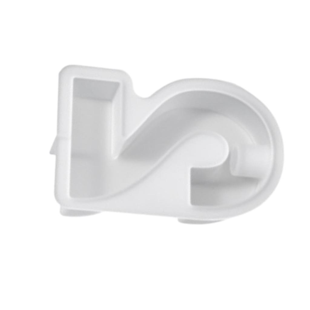 Candle Holder Resin Die Candlestick Silicone Flexible Reusable Creative Number Handmade