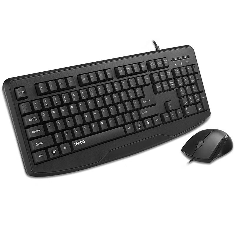Rapoo NX1720 Wired Office Keyboard and Mouse Combo