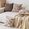 45x45cm French Flower Sofa Throw Pillow Cover Modern Minimalist Cushion Cover Pillowcase for Living Room Decoration Home Decor