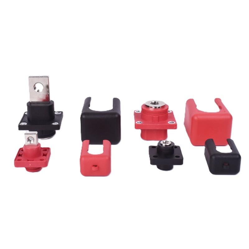 100/120/200/300A Vollkupfer Lithium-Batterie Energiespeicheranschlussklemme Batterieverbinder Batterie-Speicheranschlussklemme Pol
