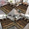 Modern Luxury Chic Area Rug 2D Flat Print Non-Slip Washable Floor Mat for Living Room Bedroom Home Decor Aesthetic Carpet