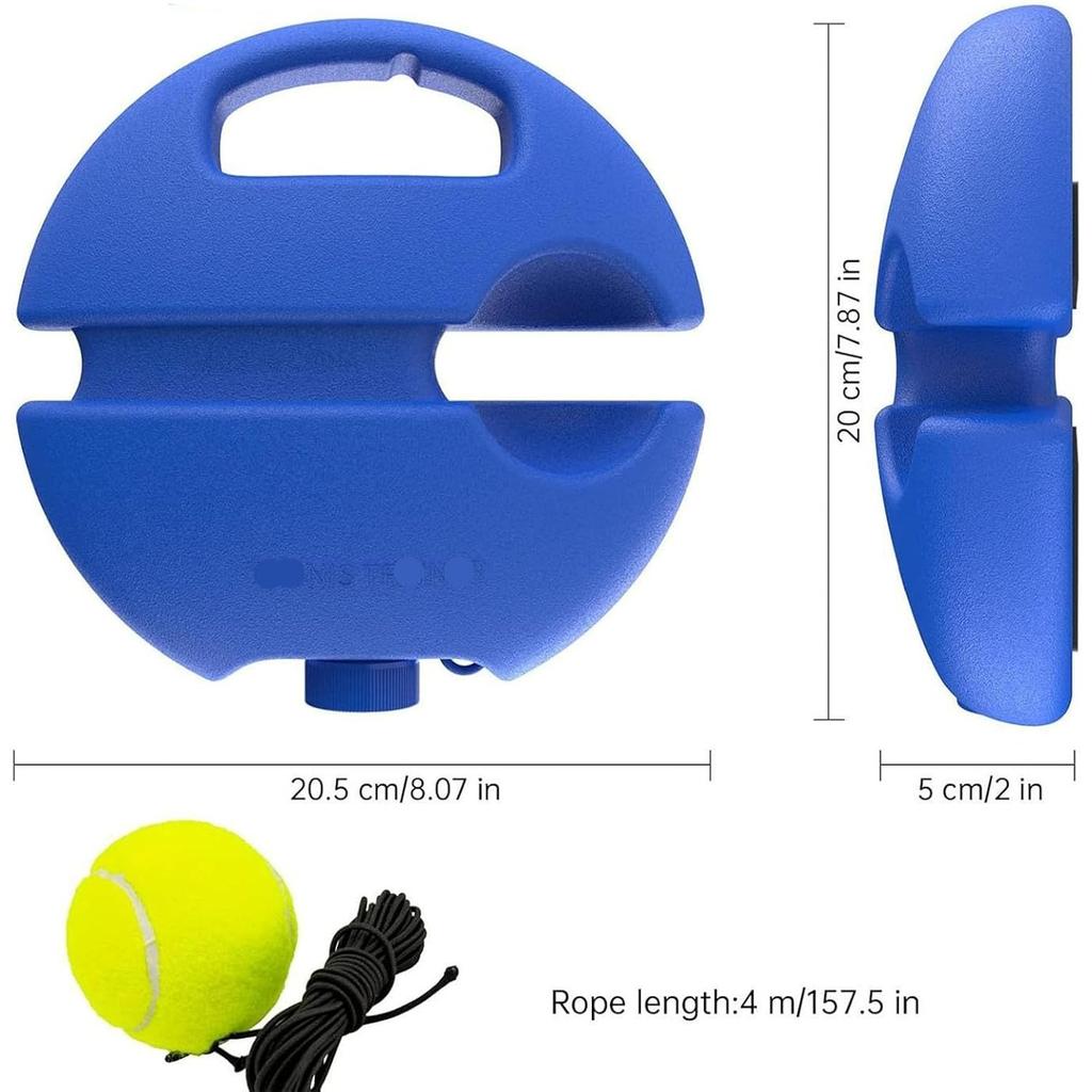 2026 New Tennis Ball Training Baseboard, Tennis Practice Rebounder, Portable Self Training Tool for Beginners,Indoor Outdoor Tennis Return Equipment