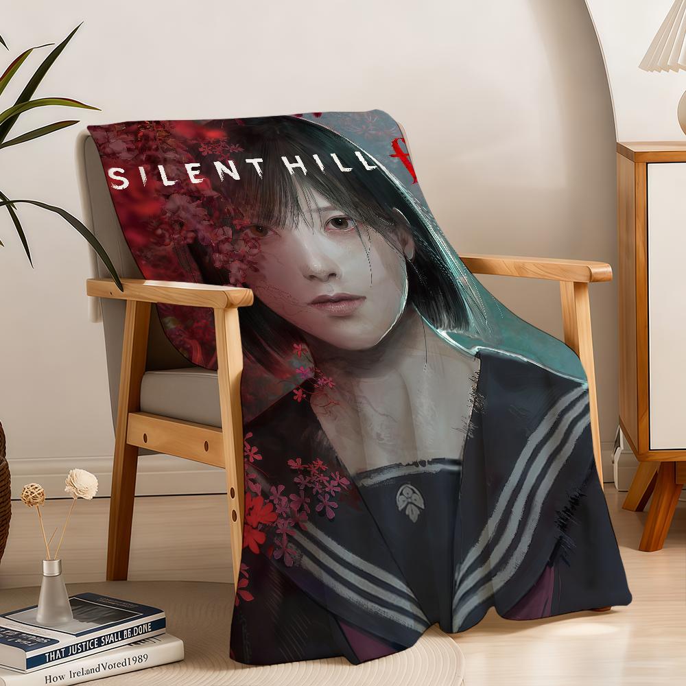 Blanket Throw Super Cosy Plush Living Room Sofa Couch Game S-SilentS-ES F Childish Birthday H-HillS-ES Gifts
