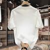 American Trendy Brand Pure Cotton Men'S Printed Short-Sleeved T-Shirt Trendy Men'S And Women'S Versatile Round Neck T-Shirt Men'S