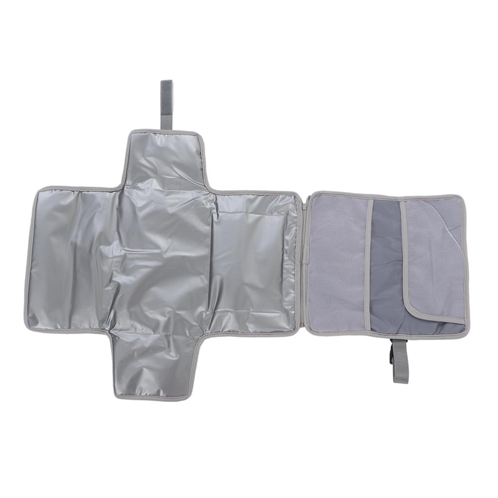 Baby Diaper Pad Waterproof Portable Travel Foldable Changing Pad with Hanging Straps