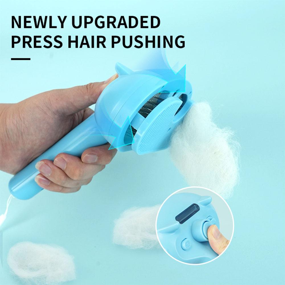 Cat Steam Brush Hair Remover Brush Multi-Function Cat Grooming Brush Cat Shedding Comb Dematting Comb for Small & Large Pets