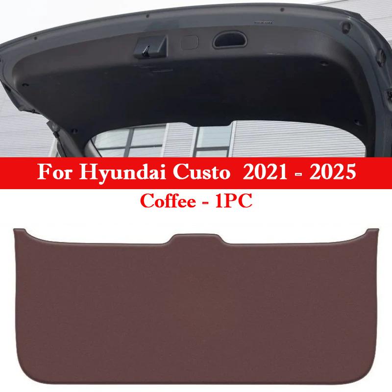 For Hyundai Tucson L Custo Car Trunk Door Anti Kick Pad Tailgate Protection Mat Cushion Cargo Liner Interior Decor Accessories