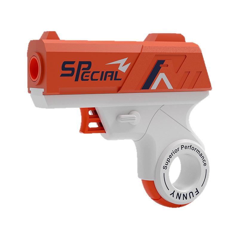 Mini Folding Soft Bullet Toy Gun for Boys - Rotating Range & Decompression Fun