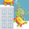 Electric Crab Toy Light And Music Battery Powered Pull String Cute Crab Walking Laterally Educational Interactive Toys Boys Girls Walking