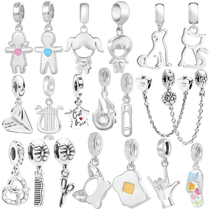 Multiple Series Charm Bead Pendant Applicable To Original European Plating Copper Jewelry & Diy Making Unique Fine Gift