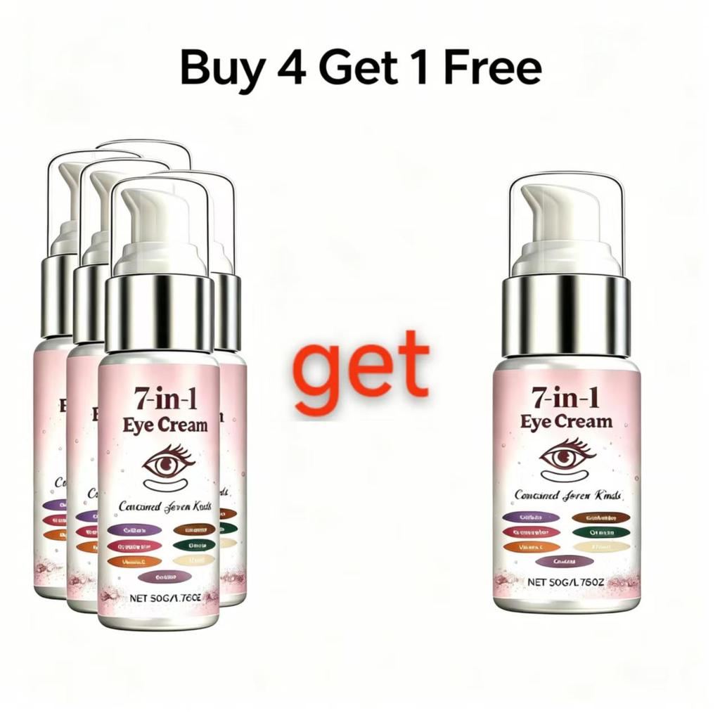 Seven-in-one Care Eye Cream, Gentle Care, Improves Sagging Eye Area, Moisturizes and Moisturizes Non-sticky Commuter Portable Pack