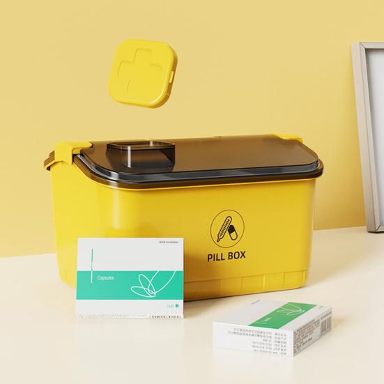 

Коробка аварийного комплекта Пластиковые бытовые принадлежности большой емкости