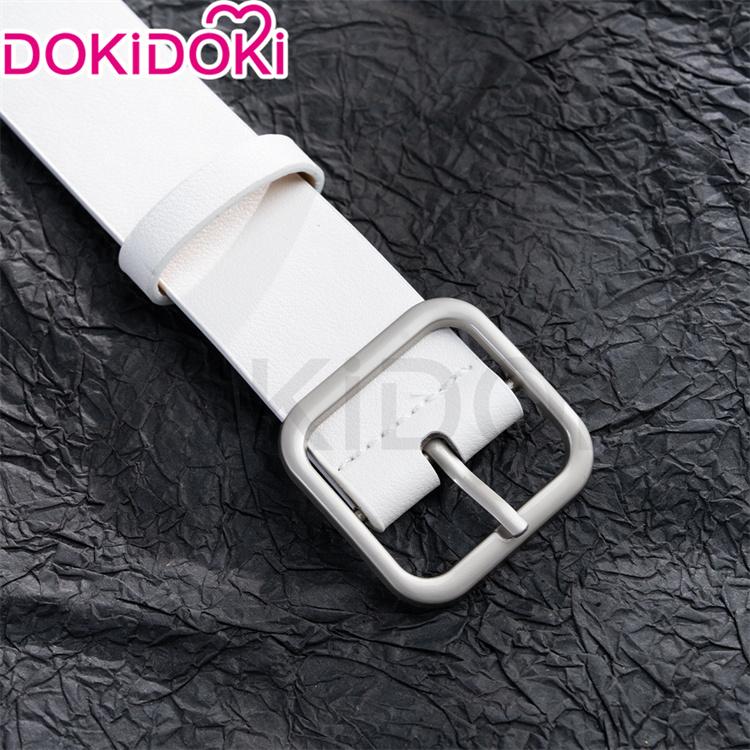 PÅ LAGER Zenin Makii Cosplay Kostume Anime Cosplay DokiDoki-R Kvinder Sort Uniform Zenin Makii Dragt Bælte Cosplay Kappe Kostume