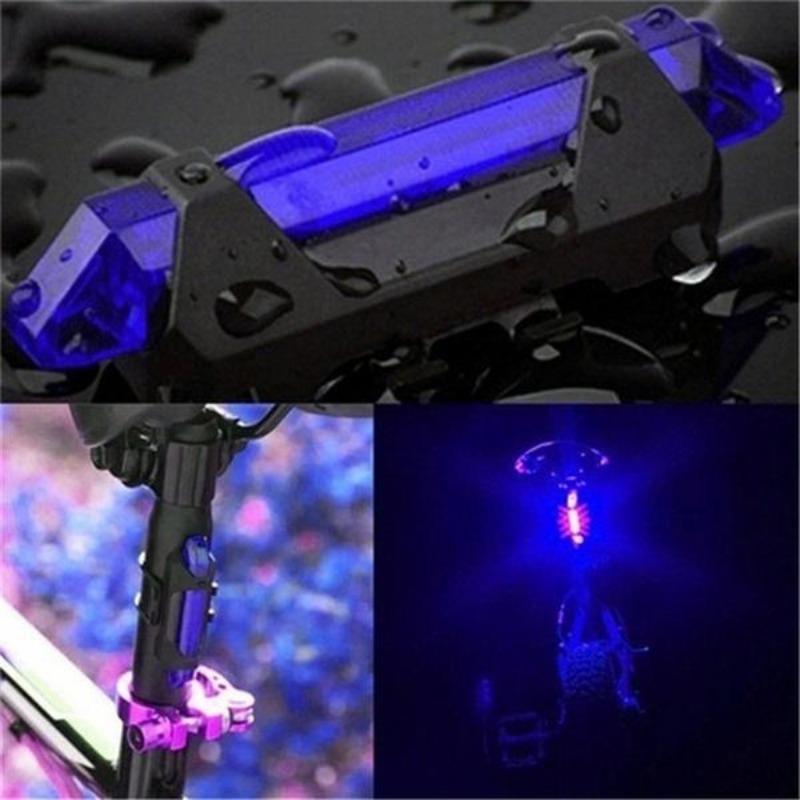 Ultrahelles LED Fahrrad Rücklicht 3 Modi Blinkendes Sicherheitswarnlicht USB Wiederaufladbare Fahrrad Rückleuchten