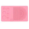 1 Set of Derivative Paper Winding Disc 20 Roots Needle Plate   Grid Tool(Blue)