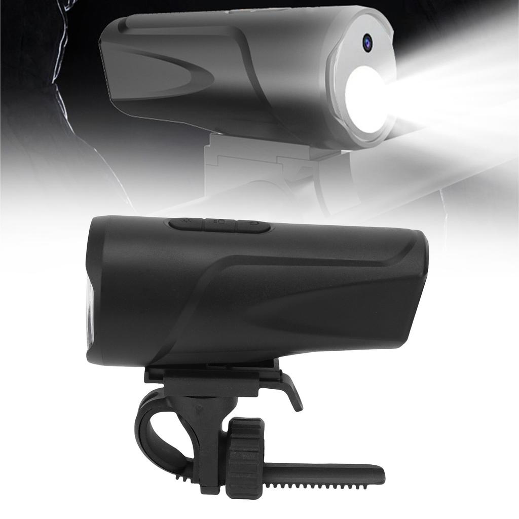 Bike Sports Camera 1080P 140 Degree Angle IP65 Water Proof Anti Shake 2.4G WiFi Motorcycle Camera with Light and Handlebar Bracket