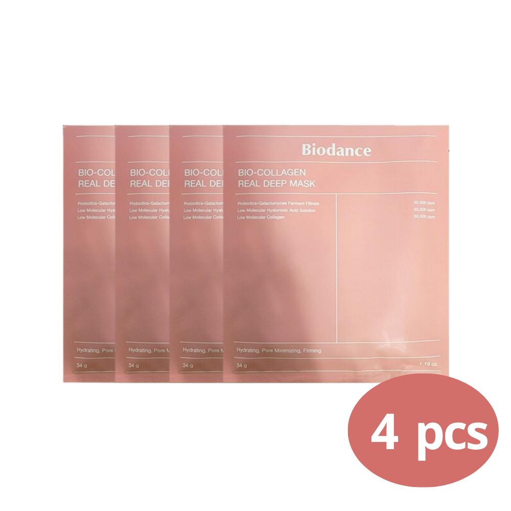 [Biodance] Collagen Real Deep Mask * 4 шт. 4 pcs