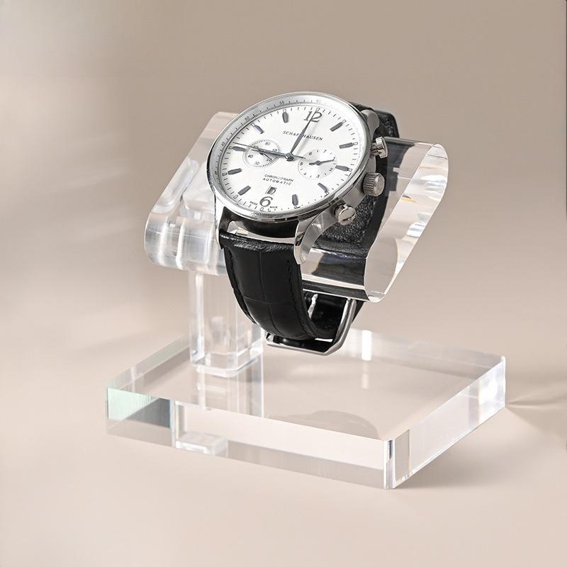 Luxus Acryl Uhr Ausstellungsständer Abnehmbarer Organizer für Armbanduhren Armbänder Armreifen Perlen Schaufenster Requisiten