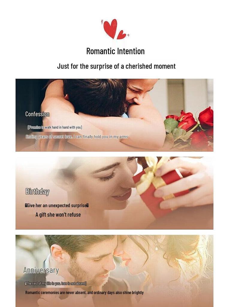 One Carat Moissanite Six-Prong Sterling Silver Ring with GRA Certification - Perfect for Proposal or Qixi Gift, S925