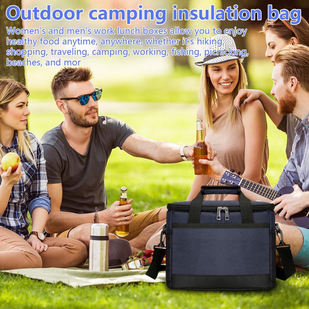 Outdoor Refrigerated Bag, Portable Storage, Ice Pack, Portable Camping, Picnic, Insulation And Coolings Bag