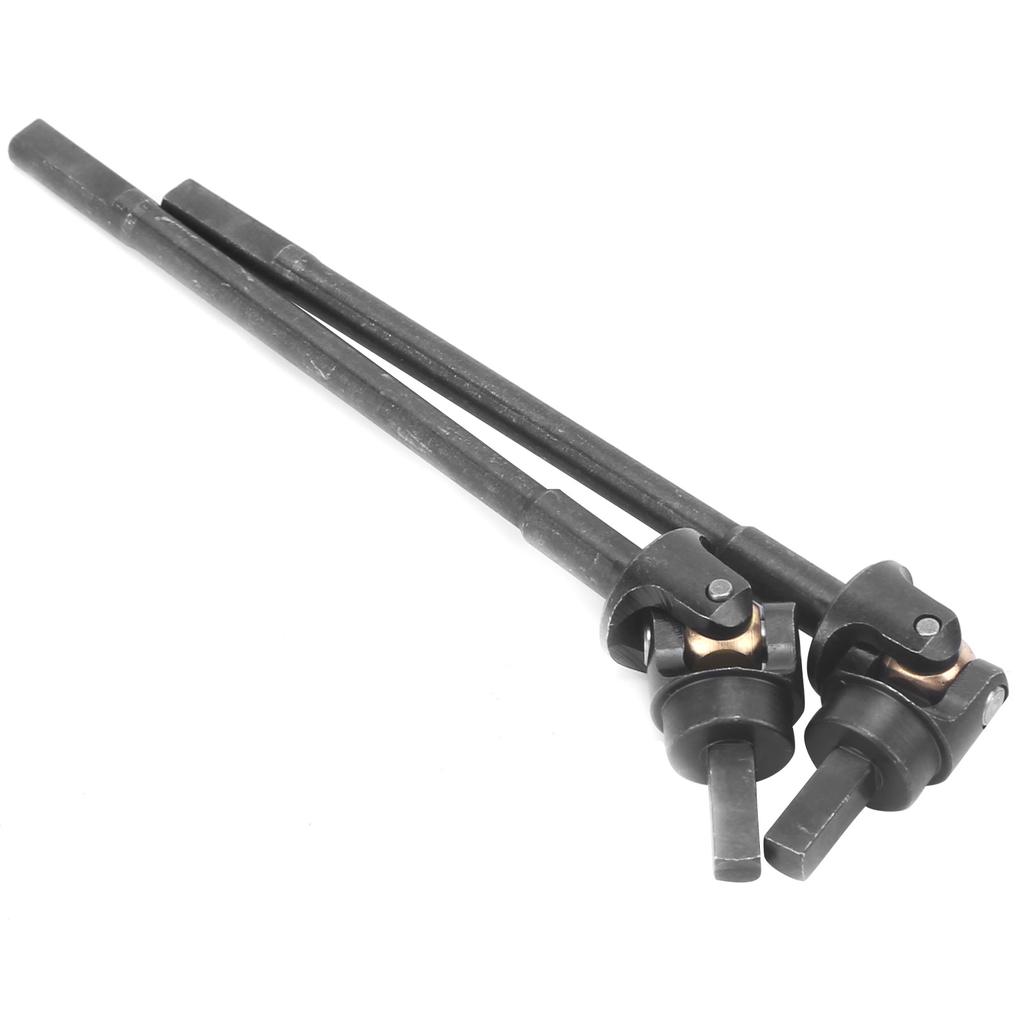 2pcs RC Hardened Steel Front Universal Driveshaft for Axial Capra 1.9 UTB 110 RC Car