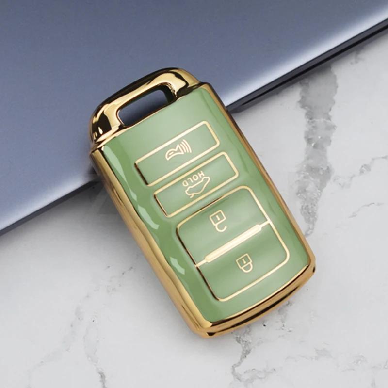 4 Buttons Tpu Auto Car Key Case Cover For Kia Cadenza K9 K7 K-04 Sorento K900 And New K7 Shell Fob Holder Protector