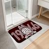 FK Sarajevo Print Flannel Kitchen Mat Christmas Soft Area Rug Non Slip Floor Carpet Home Decoration