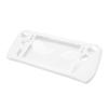 Game Console Protective Case Silicone Soft Protective Cover for Asus Rog Ally with Rocker Cap White